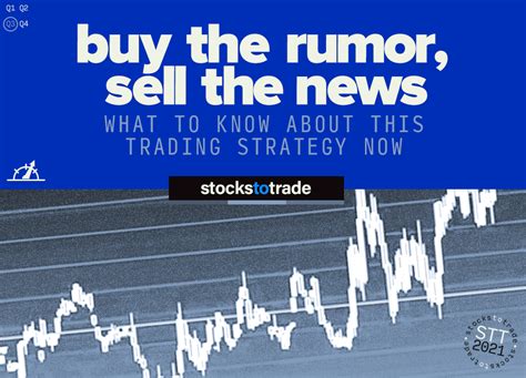 on the news|sell on the news.